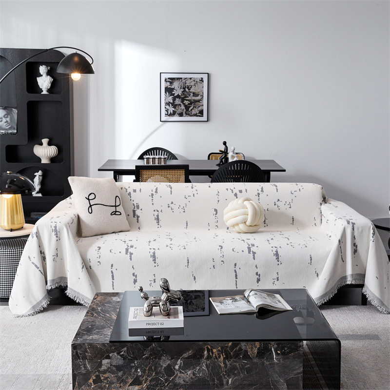 雪尼尔沙发盖布巾现代简约四季通用沙发套罩布法式全盖防滑一片式,电子元器件市场,电线扎带/束线带,淘宝优惠券,粉丝福利购,淘宝优惠卷