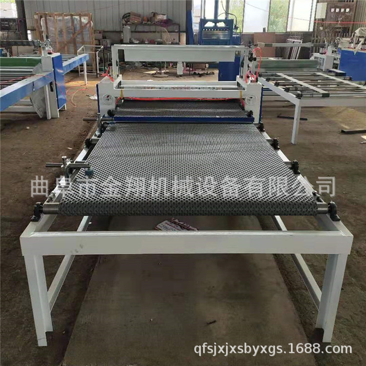 建筑模板双面涂胶机自动上料