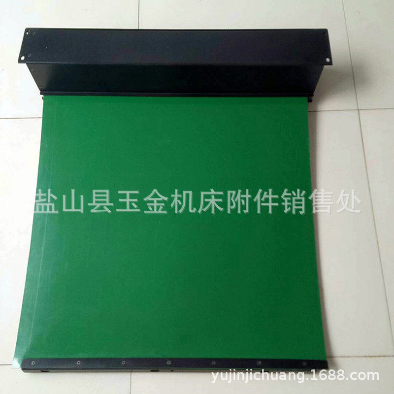 厂家供应机床导轨卷帘防护罩自动伸缩式防水防油机械防尘罩