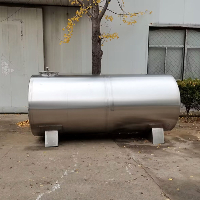 长期供应不锈钢卧式柴油储罐40立方卧式储油罐车载椭圆运输罐