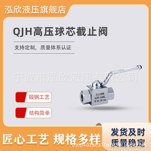 15NL 10WL 20B 连接QJH QJH型高压球芯截止阀内外螺纹板式