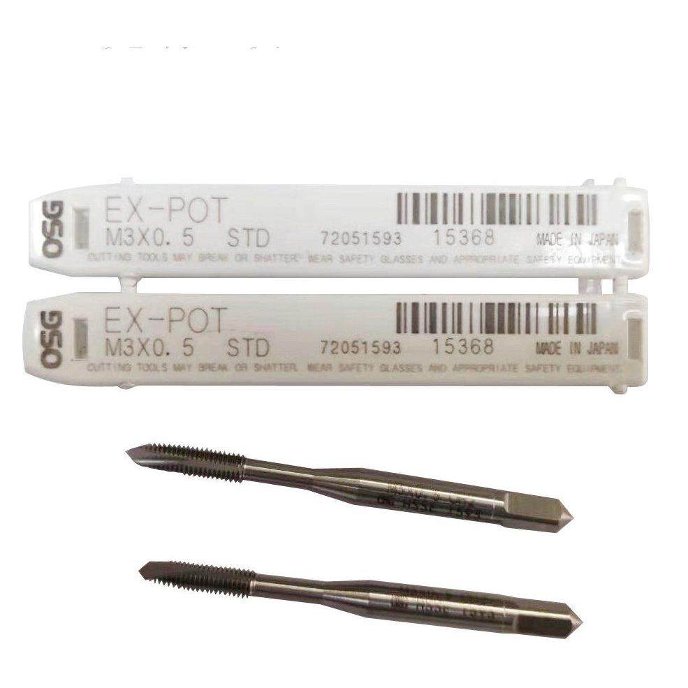 日本进口OSG欧士机球磨铸铁/铸铁类用丝锥EX-FC-HT直槽丝攻M3-M20