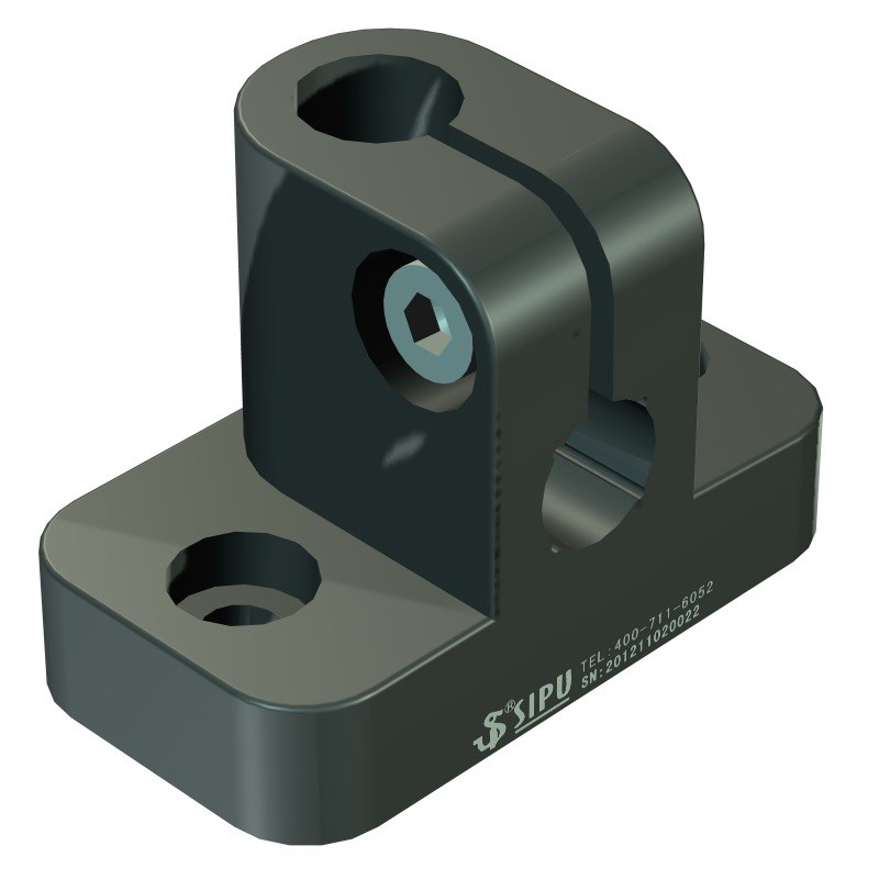 立式双孔12mmT型底座T型夹接近开关光电霍尔传感器安装支架161820