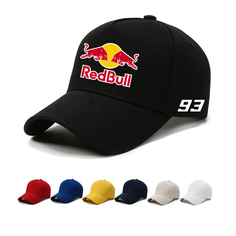 redbull红牛F1赛车联名马奎斯93号同款棒球帽男防晒定制鸭舌帽潮