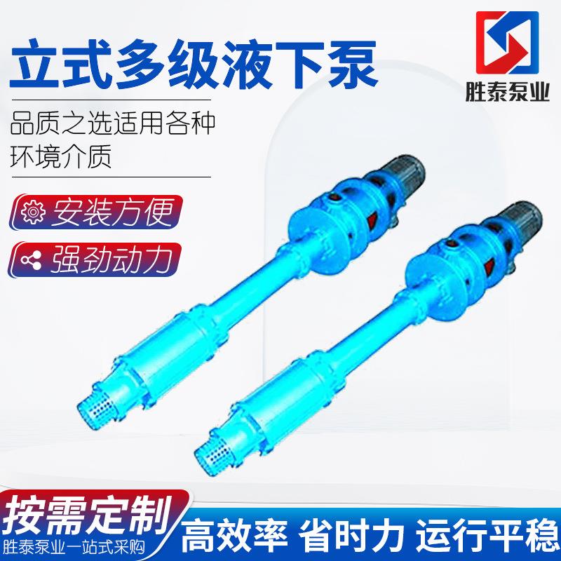 厂家供应DLY不锈钢浸入式立式多级液下泵耐腐蚀耐高低温液下泵
