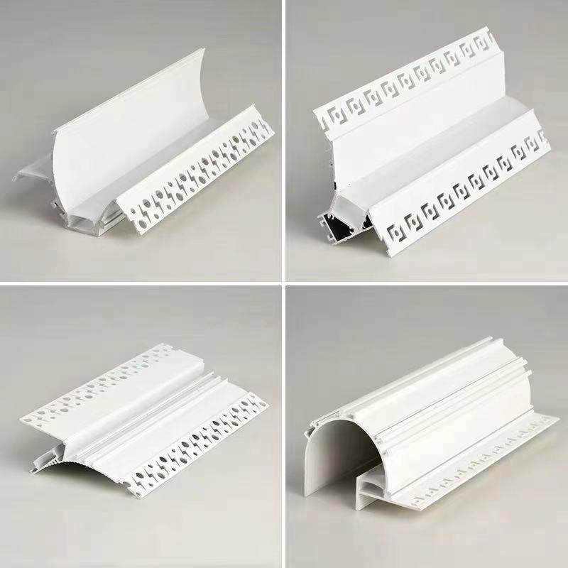 极速洗墙灯铝槽 嵌入式无边框吊顶石膏天K花弧形腰线顶角回光线条,家装灯饰光源,室内LED灯带,淘宝优惠券,粉丝福利购,淘宝优惠卷