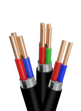 极速国标yjv22铠装电缆铜芯电缆w线2 3 4 5芯15 25 4 6平方铜线电