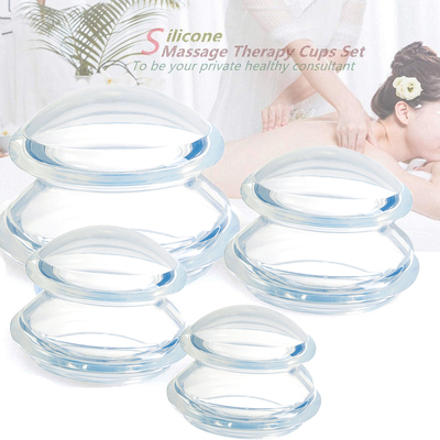极速Silicone Vacuunm Cupping Set Massager for Back Cups GuaS