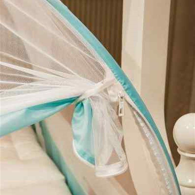 极速子母床蚊帐下铺1一米2二5五免安装 1H35X19单人宿舍学生上铺