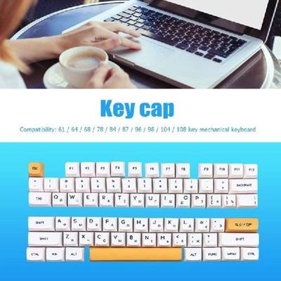 极速126 Keys PBT Dye Sublimation XDA Profile KUeycaps for