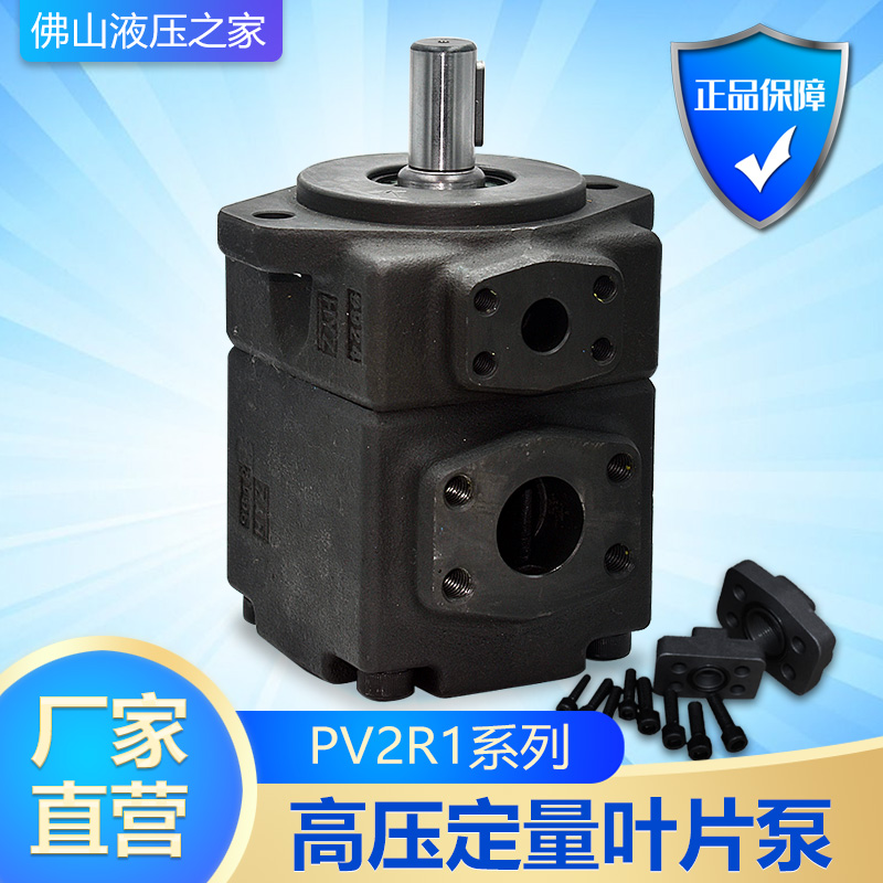 极速液压叶片泵高压定量油泵PV2R1-06 08 10 12 14N 17 19 23 25