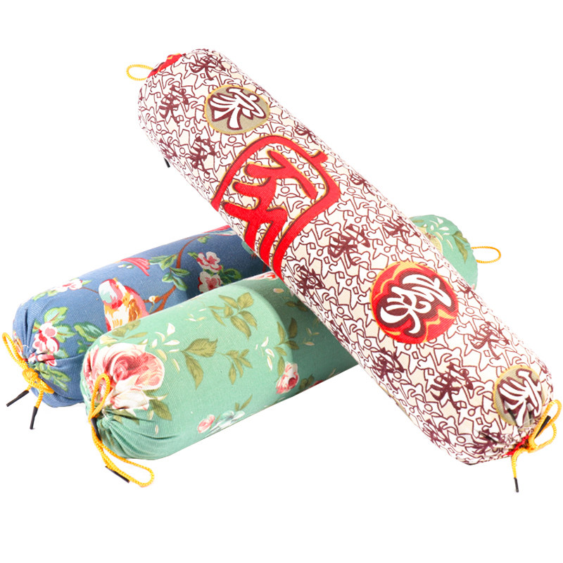 极速三层易d拆洗全棉圆柱形艾草颈椎枕 单人护颈助眠 颈椎曲度变,床上用品,功能枕/保健枕/养生枕,淘宝优惠券,粉丝福利购,淘宝优惠卷