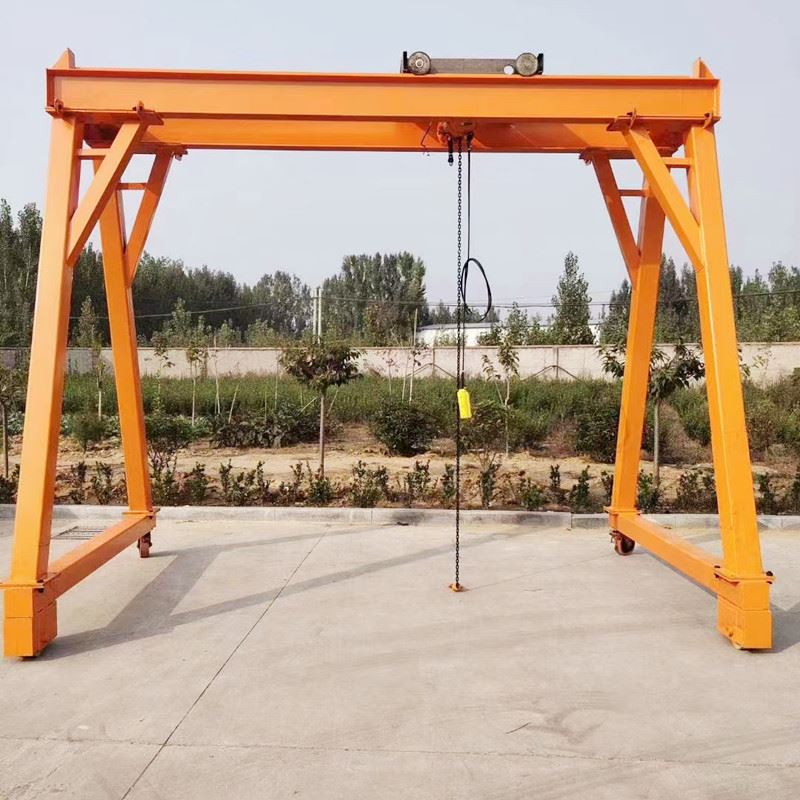 极速可移动式龙门架电动万向旋转小型龙门吊架起重机1吨Z2吨双柱