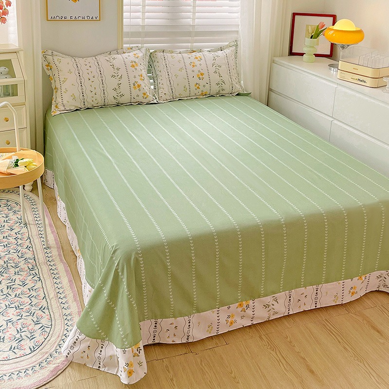 极速春秋1米8x2米纯棉四件套180x200全棉加厚被罩一米八X乘两米1.