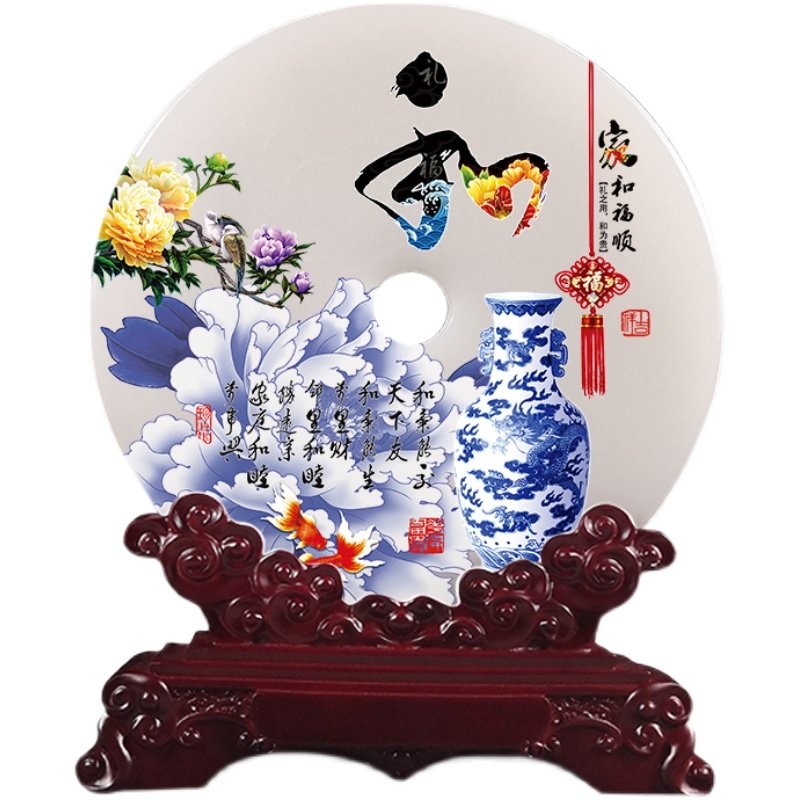 极速天然玉石平安扣摆件桌面客厅酒柜家居电视柜S玄关装饰品博古,家居饰品,装饰摆件,淘宝优惠券,粉丝福利购,淘宝优惠卷