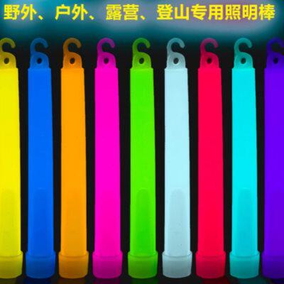 极速6寸大号带钩演唱会探险露营夜光棒银光棒萤光W棒大号k白色