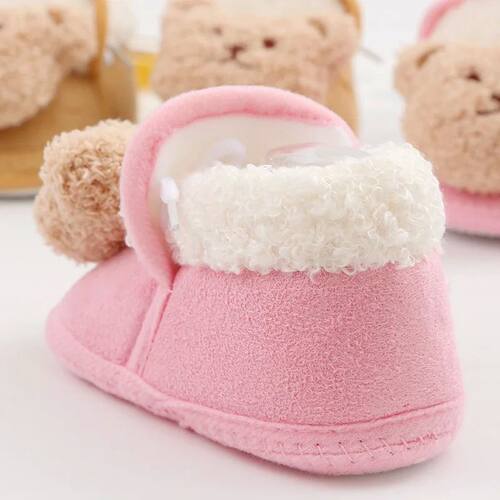 极速Winter Warm ewborn aby oy  oots Cute M Soft oddler Shoes