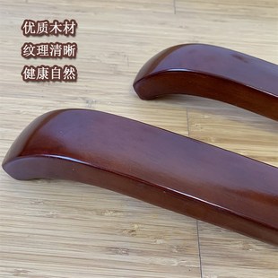 极速老板椅实木扶手n盖片 大班椅扶手片 转椅扶手配件 橡木扶手面