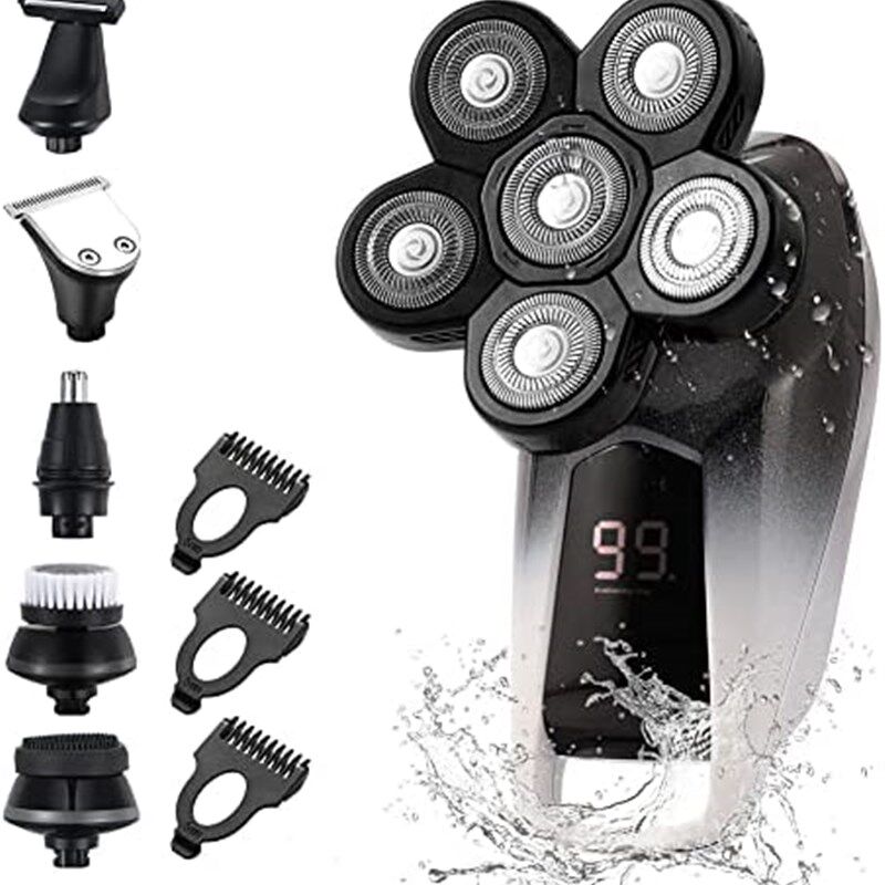极速Head Shaver for Bald Men - 6 in 1 MensN Electric Shaver