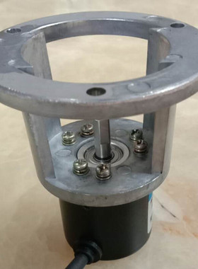 极速E6B2编码i器支架安装固定支座E6B2支架铝灰色20mm止口(六孔)