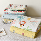 极速新下线c花色 双人床单 平整不易皱 清新漂亮 绗缝厚实床垫