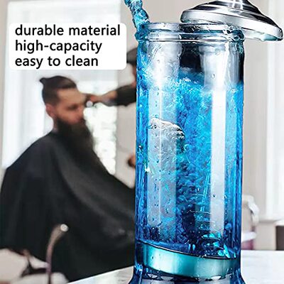 极速Disinfectant Jar  Disinfecting Barber Jar wSith Removabl
