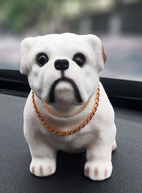 极速Doll Nodding Dog Shaking Head Resin Simulation CarZ Dog