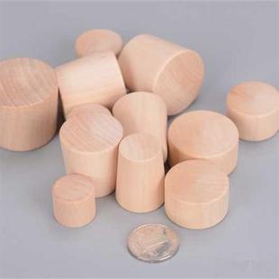 极速竹筒大木f塞子实木垫片木片活塞木底片锥形堵孔大木塞盖
