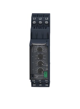 极速施耐德款RM22TG20r RM22TR33三相监测相序继电器 缺相过欠压