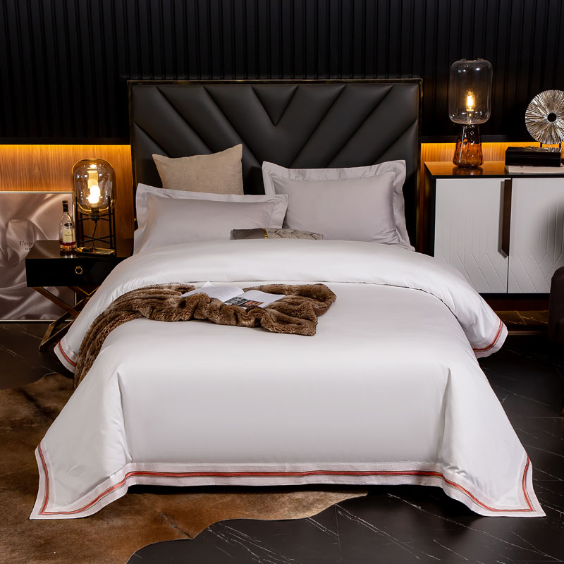 极速100支全棉长绒棉纯色贡缎被套单件单人双人20M0*230单被罩150