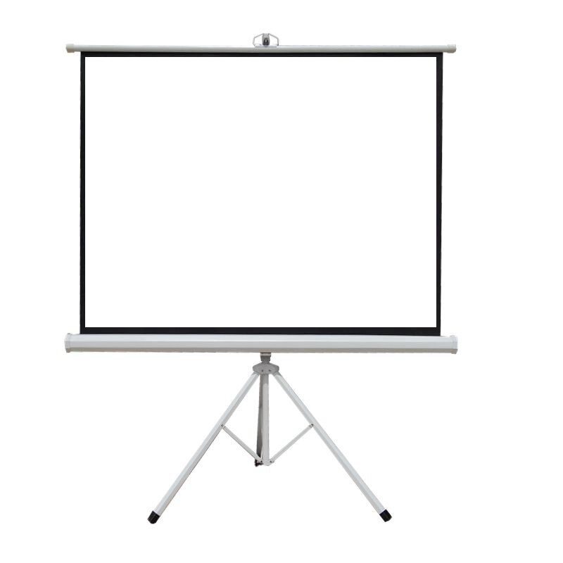极速新品支架幕布免打孔高v清抗光屏投影幕布支架杆落地移动可携