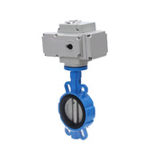 极速销软a密封电动蝶阀D971X 蝶阀 16Q电动球墨铸钢蝶阀电动对夹式