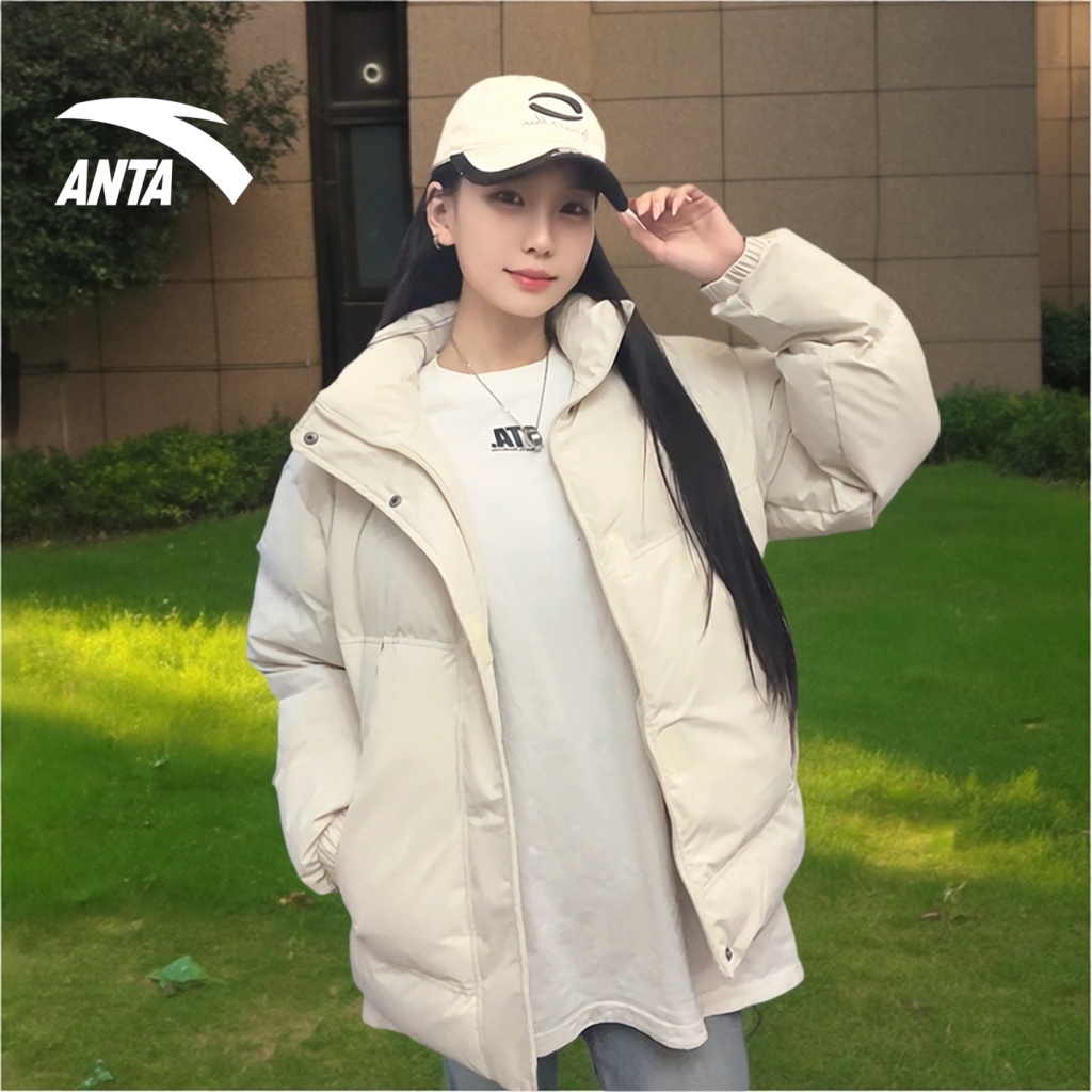 安踏棉服女款棉袄2025冬季新款