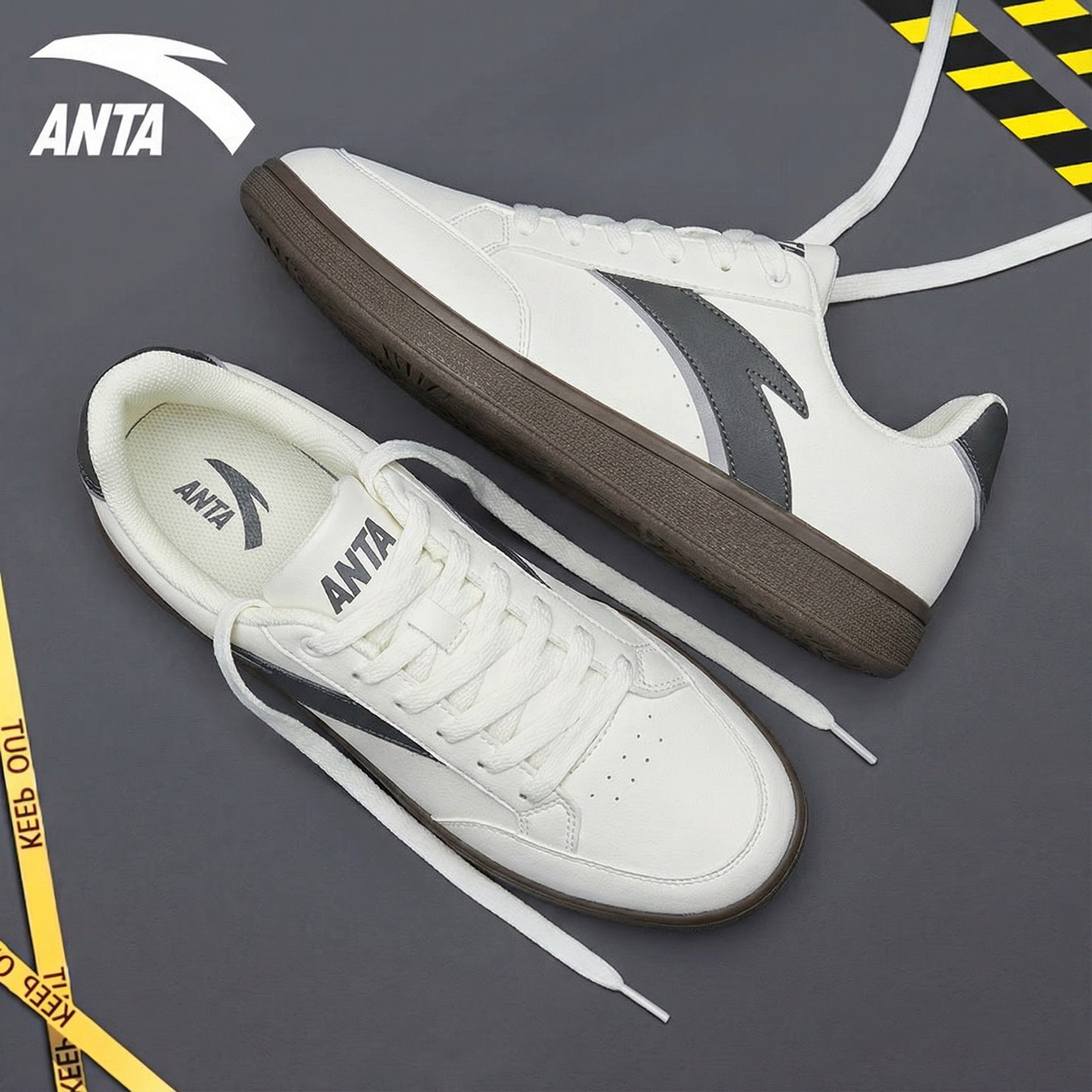 安踏元溯2男鞋板鞋冬季新款低帮初中学生开学鞋子防滑系带运动鞋,运动鞋new,板鞋,淘宝优惠券,粉丝福利购,淘宝优惠卷