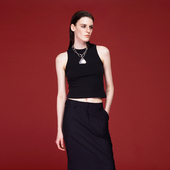 Reverse play 先锋设计 AKTK背心 金属扣修身 显瘦百搭打底背心女