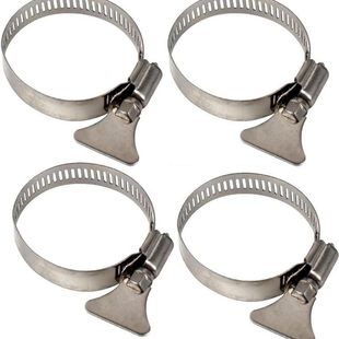 LanKstet Metallic Hose Clamps Pool Clamps for Above Ground P