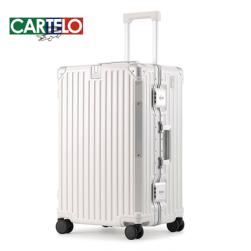 超大多功能铝框行李箱万向轮女新