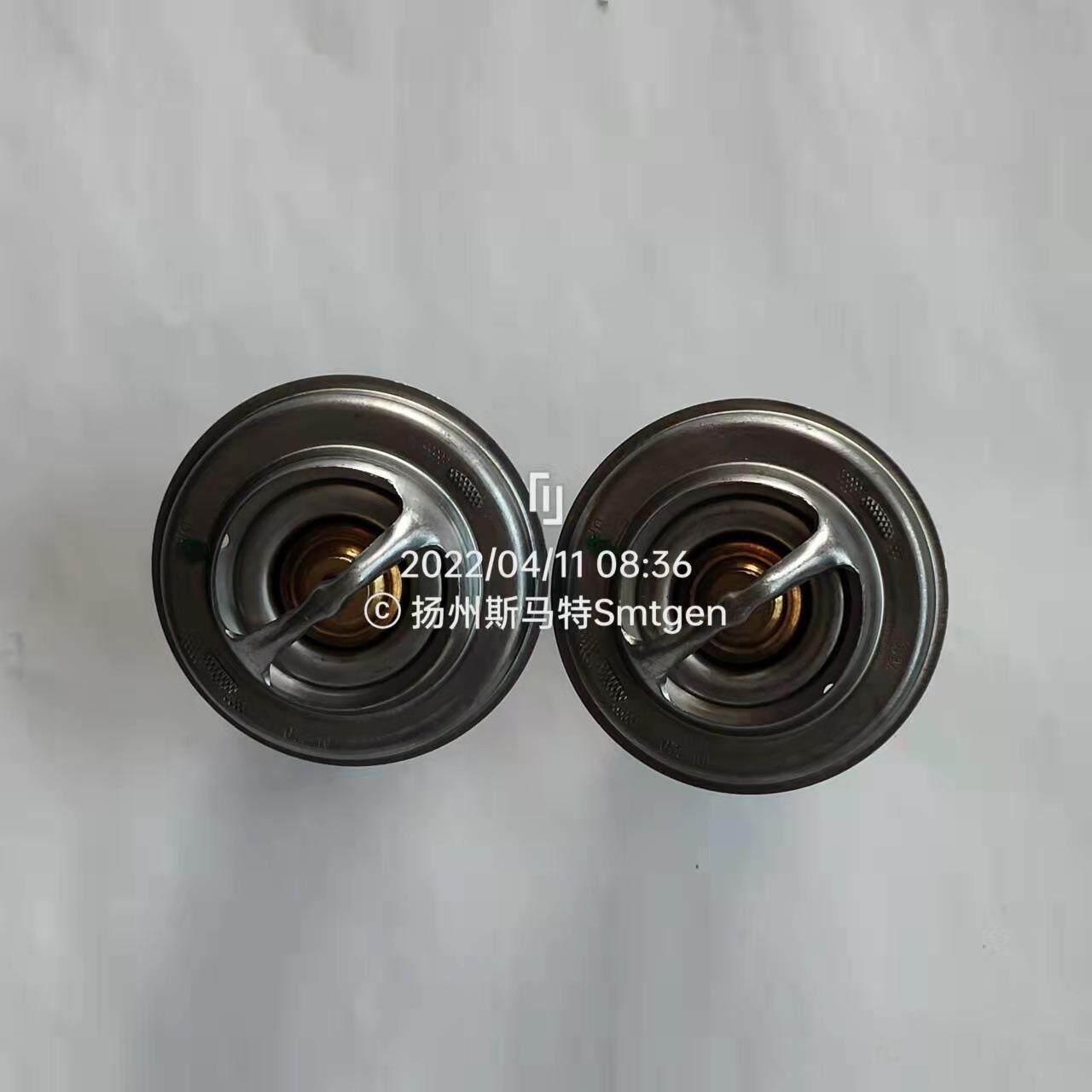 玉柴发电机组发动机配件柴油机YC6M350节温器上罩壳底座螺丝堵头
