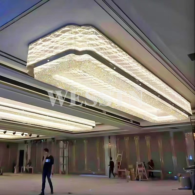 定制程灯具定制大型酒店大堂来图定做沙盘灯灯具非标花状大吊灯