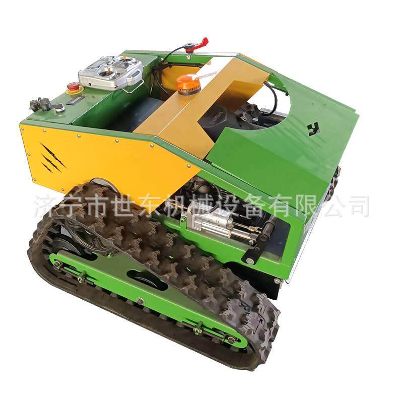 遥控割草机价格公分割幅汽油遥控割草机自走式绿化带草地割草机