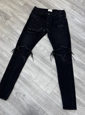 【1开上车预瘦中】城子自主4th限定黑牛 赤耳面料 高街神级之一