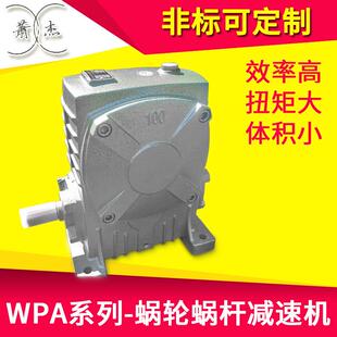 小型单级减速机WPA100#减速机微型减速器厂家