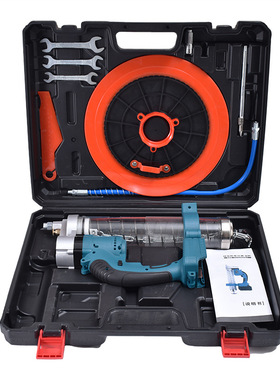 主推金冠彦龙电动黄油枪防爆pc透明大容量便携省力压杆式注油器