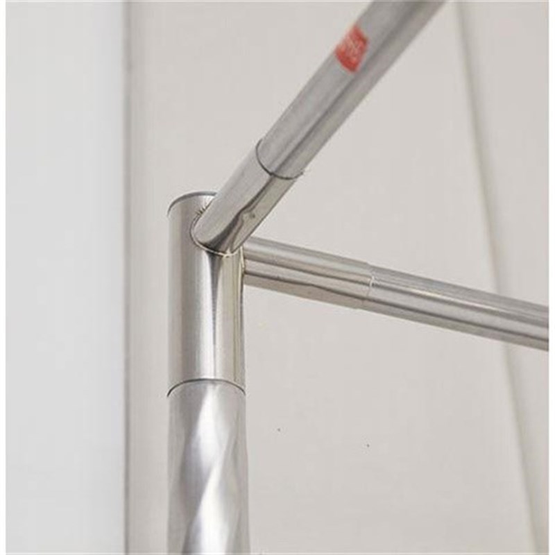 极速不锈钢支架升级金属三通家z用宫廷三开门落地蚊帐床帘杆子加