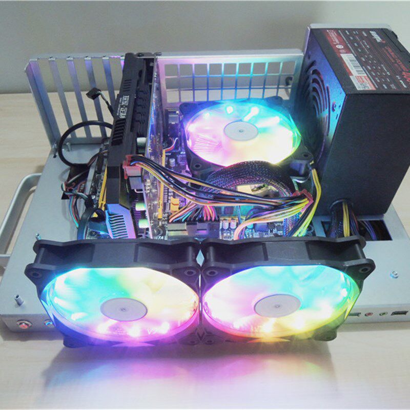 极速全铝开放式电j脑机箱 卧 立式壁挂硬件测试平台机架E ATX MAT