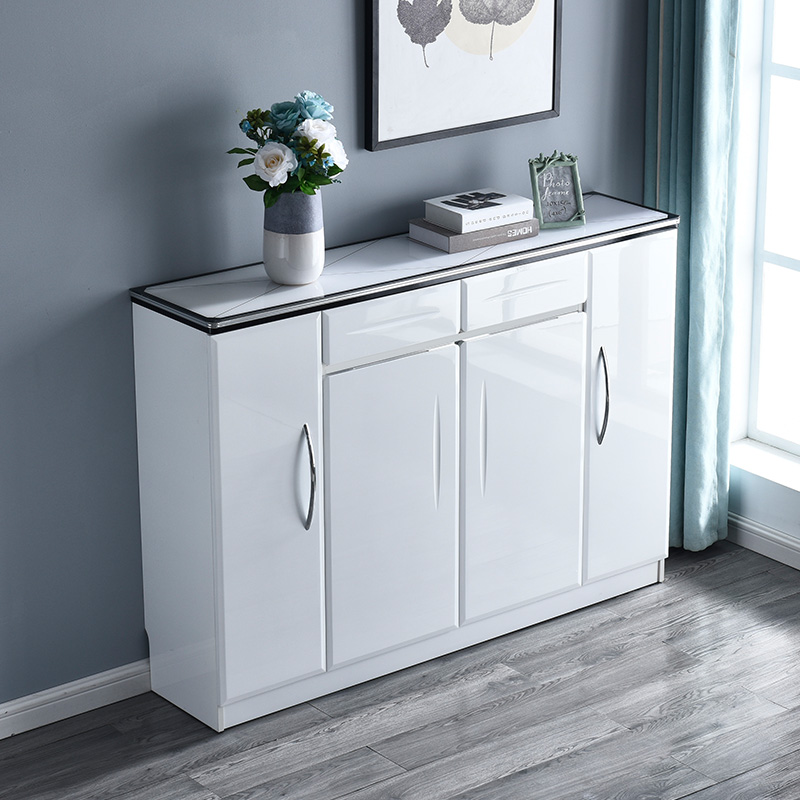 极速简约现代客厅鞋柜进门高端烤漆玄关储物柜阳台U入户门厅柜家