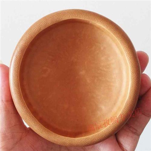 极速竹根雕金蟾竹根雕刻文玩手捻C把玩件手工打磨满钉笔筒铃铛金