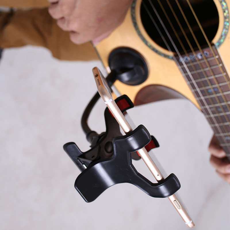 极速Suction disc panel movbile phone guitar holder plastic b