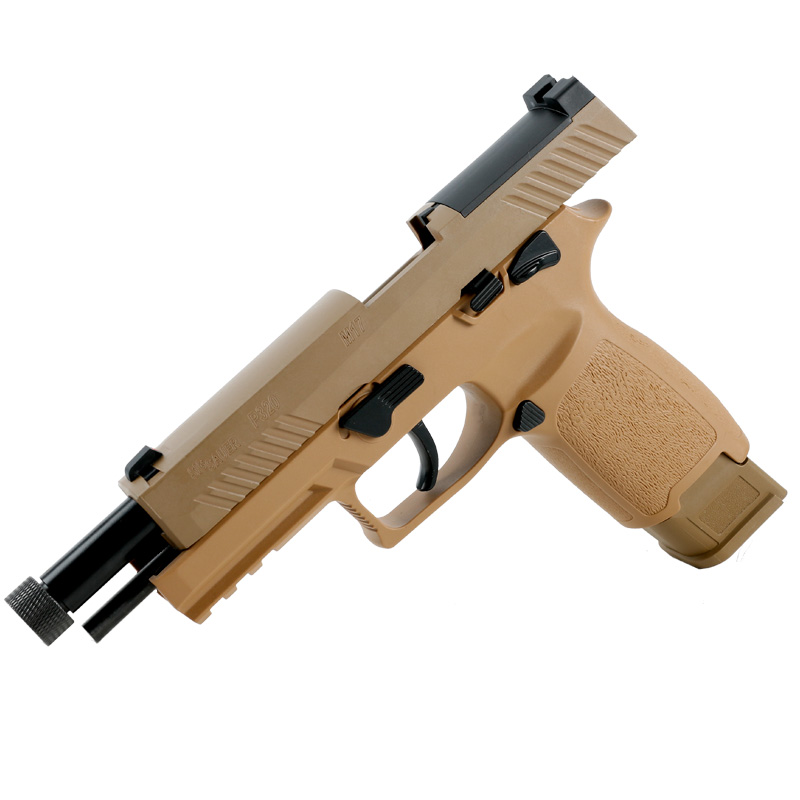 极速蓝星m17反吹k激光八尾花喵训练模型连发抛壳西格绍尔p320m18