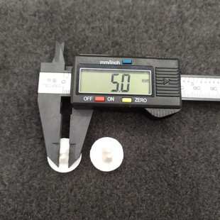 极速T5T8双支支带罩支架白色旋转扣子日光灯架子卡扣纽Y扣PVC白色